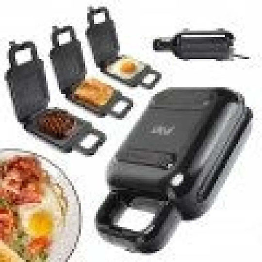 Eldom Mini Toaster 2 Slots 750W Black