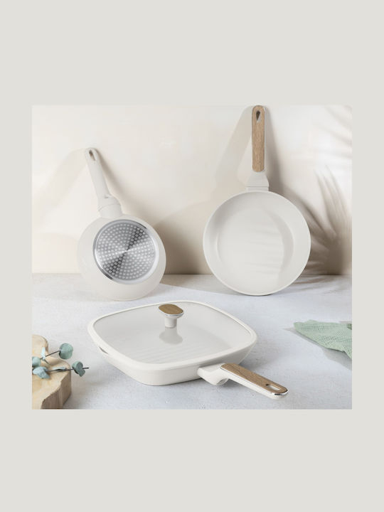 Berlinger Haus Sahara Nordic Collection Pans Set of Aluminum with Non-stick Coating 3pcs