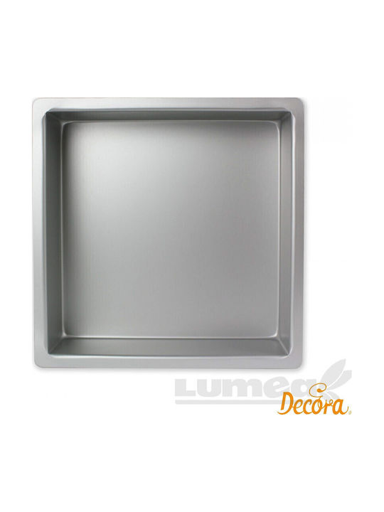 Decora Φόρμα Ζαχαροπλαστικής για Κέικ Στρογγυλή από Αλουμίνιο 35x35x10εκ.