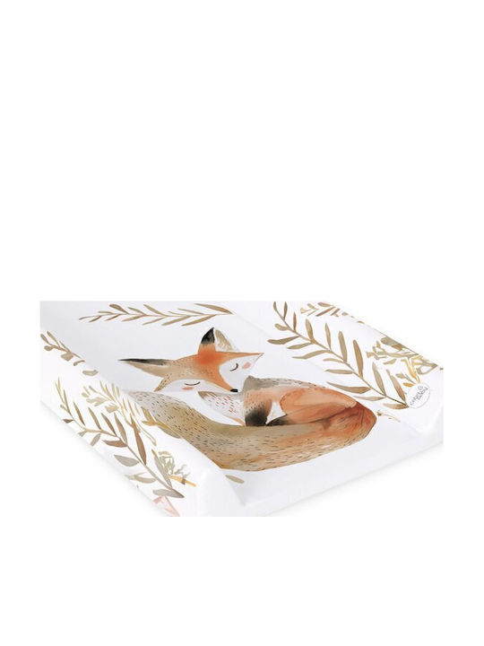 Ceba Baby Saltea de înfășat rigidă Basic Red Fox 50x70cm