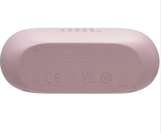 JBL Wave Buds 2 Bluetooth Handsfree Ακουστικά με Αντοχή στον Ιδρώτα και Θήκη Φόρτισης Ροζ