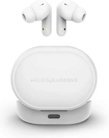 Chill In-Ear Bluetooth-Freisprecheinrichtung Kopfhörer mit Schweißresistenz und Ladeetui Weiß