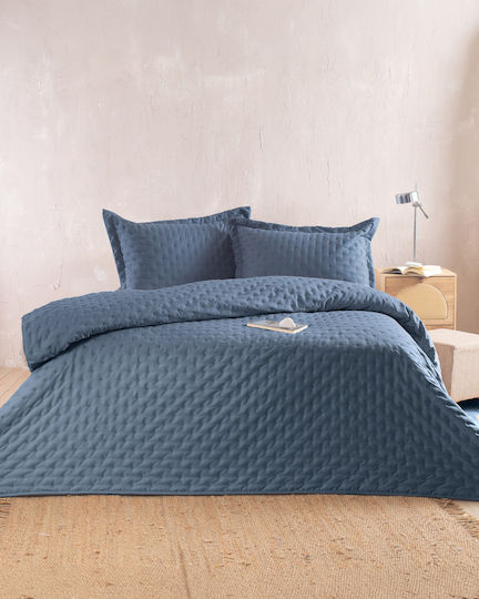Rythmos Coverlets Set Single Petrol Blue 160x240cm 2 Pieces Rythmos Coverlets Set Single Petrol Blue 160x240cm 2 Pieces
