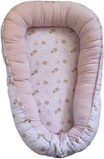 Baby Oliver Baby Nest Pink 75x110cm