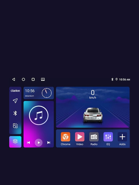 Clarion Auto-Audiosysteme Isuzu D-Max 2008 > 2012 Bluetooth USB Eingebautes Wi-Fi GPS Apple CarPlay Android Auto