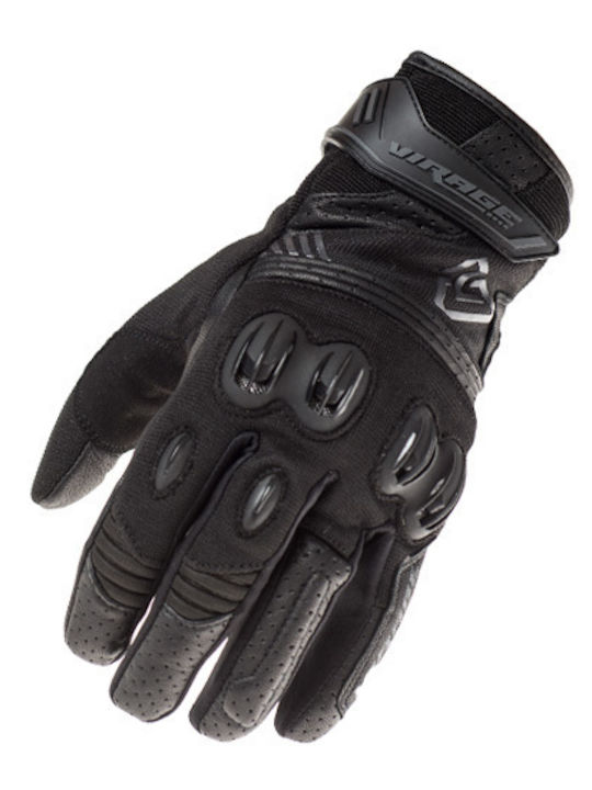 Virage Balos Summertime Men's Motorcycle Riding Gloves Black