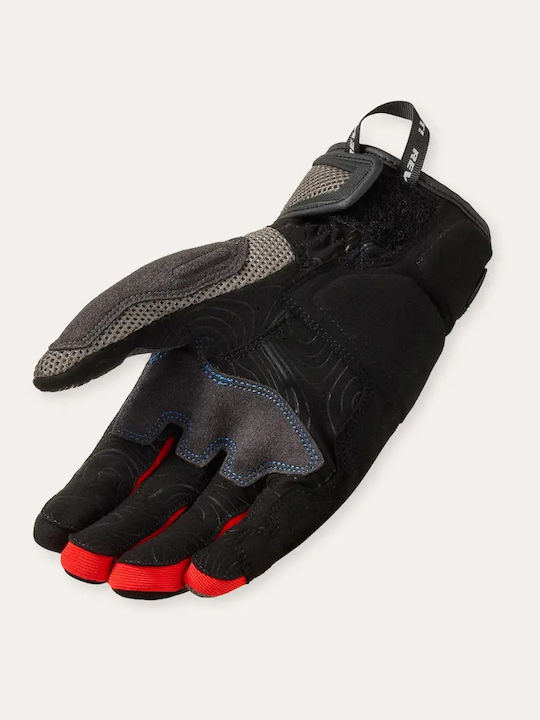 Rev'IT Cavern De vară Bărbătești Mănuși de motocicletă Grey / Red