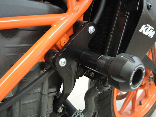 RD Moto Motorcycle Protective Frame Sliders RDKTM10PH01K