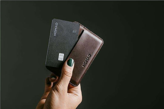 Nomad Tracking Card Pro Apple Find My Μαύρο Επαναφορτιζόμενο