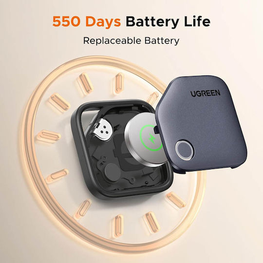 Ugreen SmartTag CM829 Samsung Find Gray with Smartphone Tracking