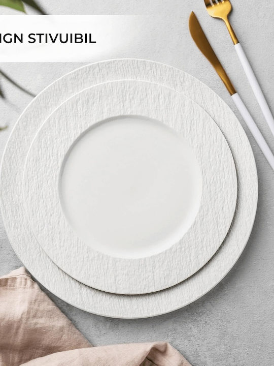 Miamio Alb Ceramică Set de Vase 20buc