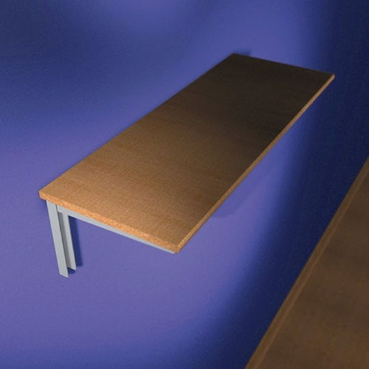 Foldable Shelf Support Bracket 280 mm White 175605.0001 Metal White