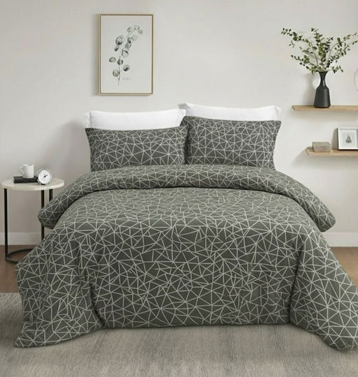 Olia Home Großes Doppelbett 220x240 Olive Green Olia Home Großes Doppelbett 220x240 Olive Green