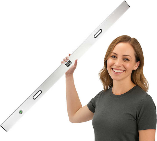 Kraft & Dele KD10365 Wasserwaage Aluminium 200cm mit 2 Augen