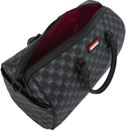 Sprayground Sharks In Paris Пътна Чанта Черна Текстилна М32xШ15xВ24см