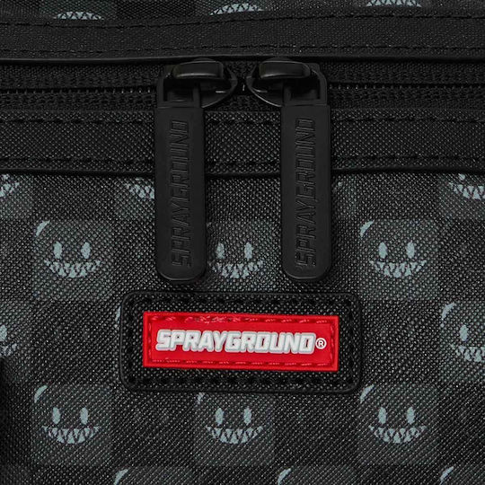 Sprayground Sharks In Paris Пътна Чанта Черна Текстилна М32xШ15xВ24см