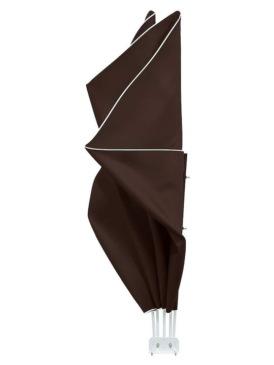 vidaXL Copertină Laterală Terasă Maro 1.6x2.4m