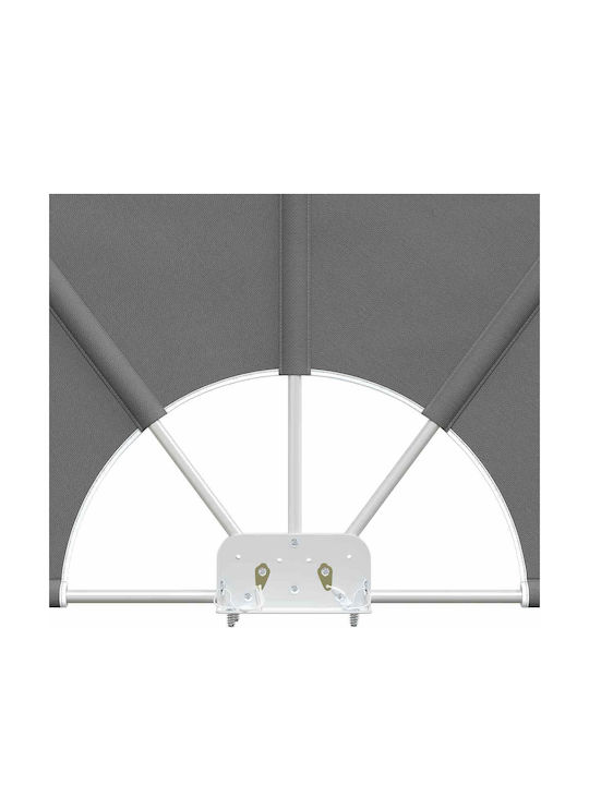vidaXL Seitliche Zelt Terrasse Grau 1.6x2.4m