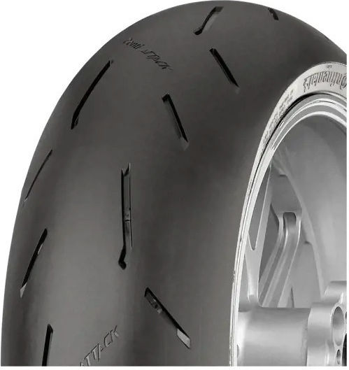 Continental ContiRaceAttack 2 Street 190/55ZR17 75W Fără Cameră De Aer Sport Anvelopă Pentru Motociclete Partea Din Spate