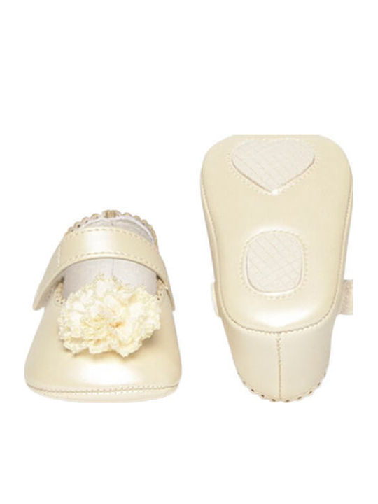 Mayoral Baby Soft-Sole Beige Ballet Flats