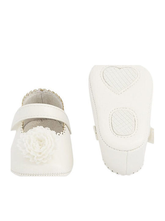 Mayoral Baby Soft-Sole Beige Ballet Flats
