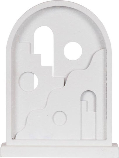 Комплект Декоративни Фигури от Дървο 26x4.5x20см 2бр
