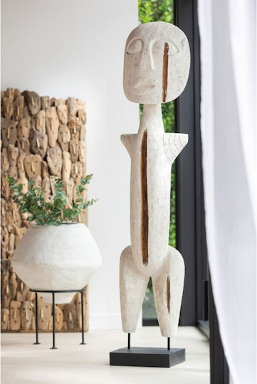 J-Line Διακοσμητική Φιγούρα από Ξύλο 35x24x144cm