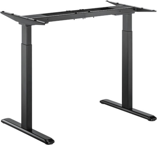 ErgoAction Action Desk Duo Klappbare Metallische Schreibtischbasis Weiß 170x60x72cm
