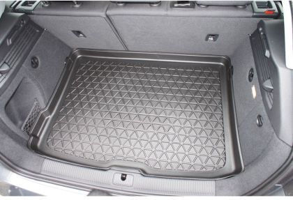 Aristar Kofferraummatten Wannenartig 1Stück aus Gummi für Audi A3 2012 Schwarz
