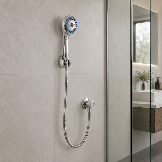 MRShome Handheld Showerhead with Spiral