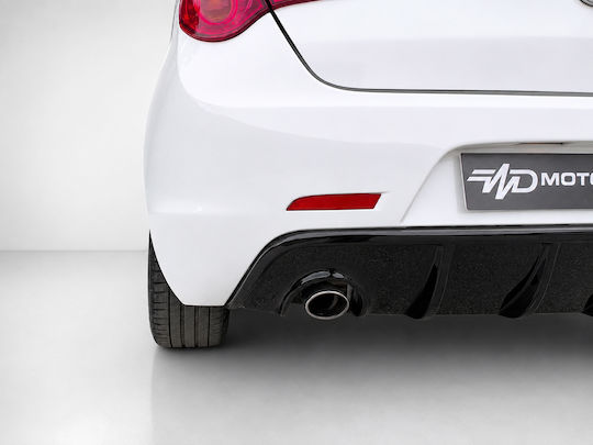 Motordrome Car Rear Diffuser for Alfa Romeo Giulietta Εξάτμιση Μονή