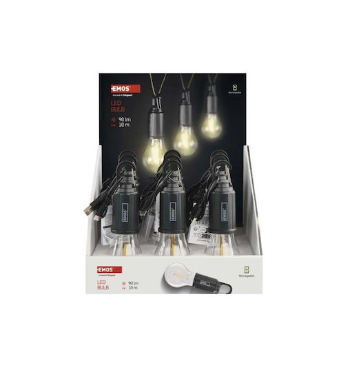 Emos Rechargeable LED Emergency Light with Battery Powered 1pcs