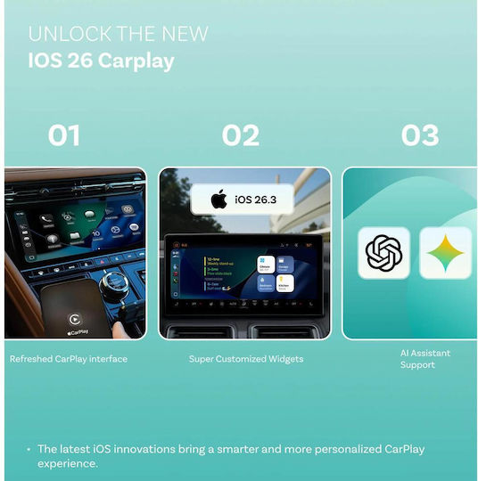 Ottocast Adaptor Carplay Auto Mini