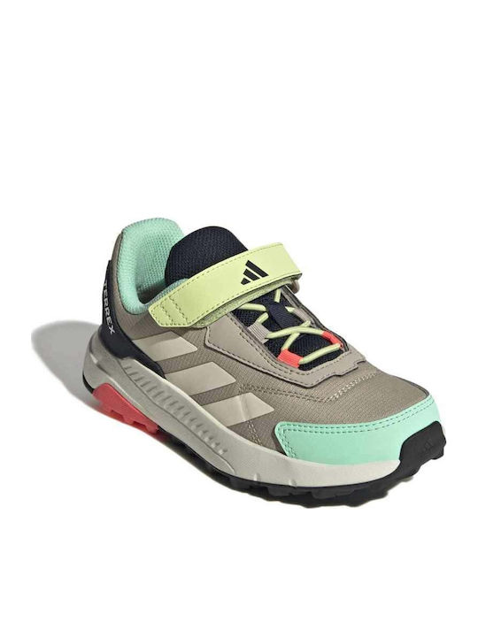 Kids Hiking Shoes Terrex Anylander Beige