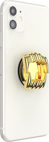 PopSockets PopSocket Say Cheese Адхезивен Грип Magsafe Стойка за Телефон Златист 806072