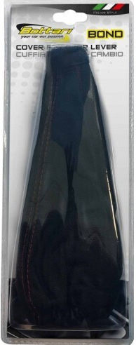 Bottari Shift Knob Ταχυτήτων Δερμάτινο Ραφή Universal black