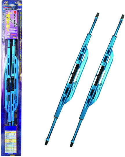 Autoline Front Car Wiper Set 480mm Silver Colour