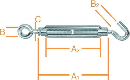 Vormann Vormann Boot-Deck-Zubehör Spanner 9mm