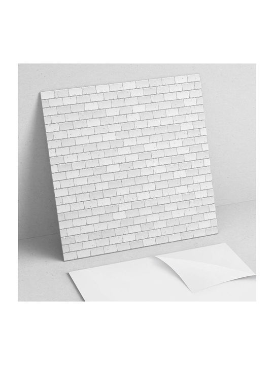Wandsticker Kacheln Vinyl Verkleidung Design Wand Ziegel 4x50x50 cm