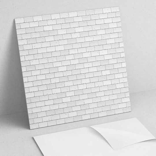 Vinyl Wall Cladding Tile Sticker Brick Wall Design 4x50x50 Pieces