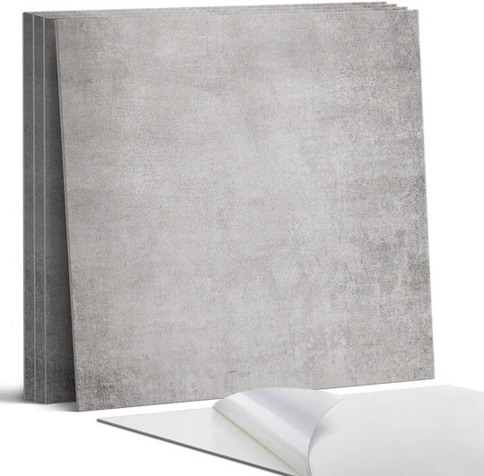 Wandsticker Kacheln Vinyldruck Badezimmer Textur Unbehandelter Beton 4x50x50