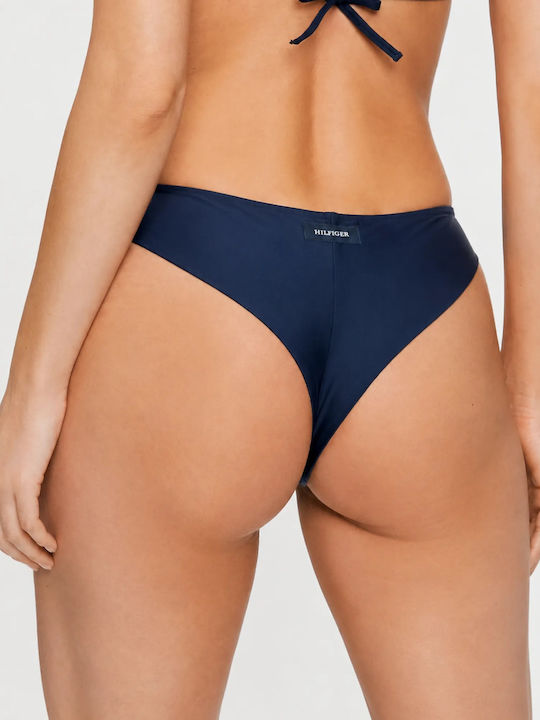 Tommy Hilfiger Monotype Brazilian Bikini Bottom Women Tommy Hilfiger Blue (uw0uw05304-dw5) Tommy Hilfiger Monotype Brazilian Bikini Bottom Women Tommy Hilfiger Blue (uw0uw05304-dw5)