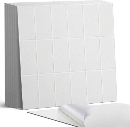 Set Plăci de Vinil Imprimate Simplu Mozaic Dreptunghiular 20x20x20 Bucăți Set Plăci de Vinil Imprimate Simplu Mozaic Dreptunghiular 20x20x20 Bucăți