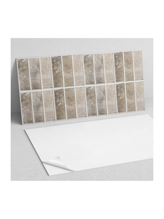 Panou Autocolant Imprimat Ideal Pentru Bucătărie Plăci de Faianță Dreptunghiulare 100x50 Cm