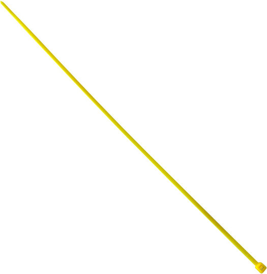 Tretytka Пластмасово Кабелно Аксесоар 370mmx3.6mm в Жълт Цвят 1бр