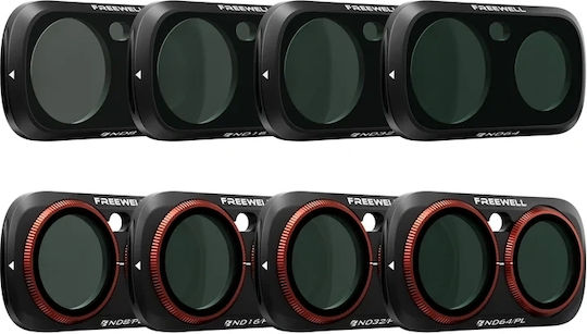 Freewell Filter Set für Insta360 Luna Ultra All Day 8-teilige Set