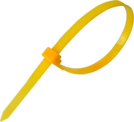 Tretytka Пластмасово Кабелно Дематично 200mmx4.8mm в Оранжев Цвят (1 бр)