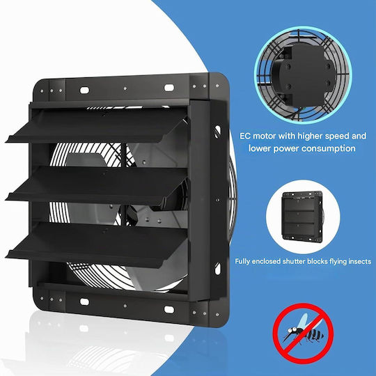Ventilator De Perete Aygrochy Diametru 350mm