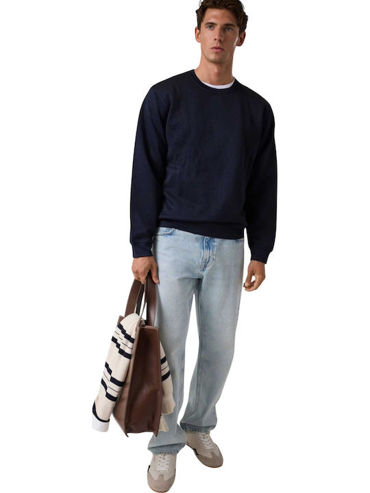 Triangle Long Sleeve Blue Sweater M6YQ27K4248 FBHR