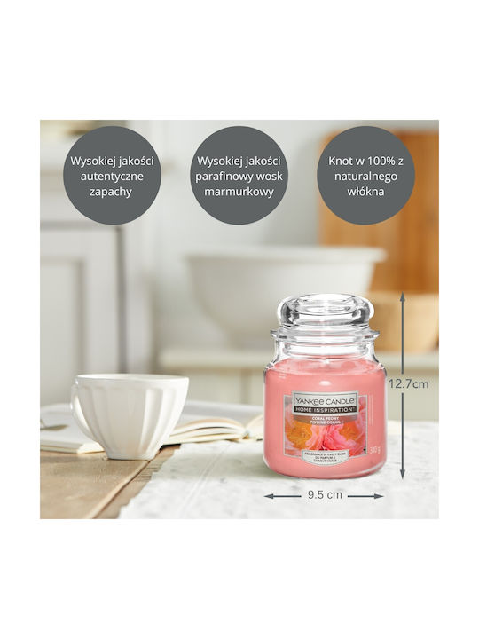 Yankee Candle Aromatisches Kerze in Gefäß mit Orchidee Duft 340g
